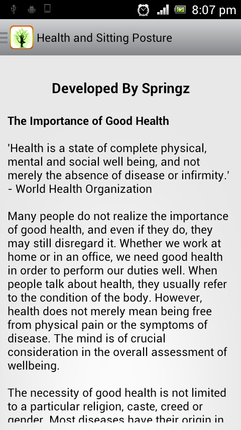 living a healthy life essay