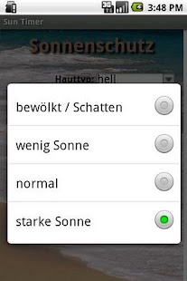Sun Timer (Sonnenschutz) Screenshots 1