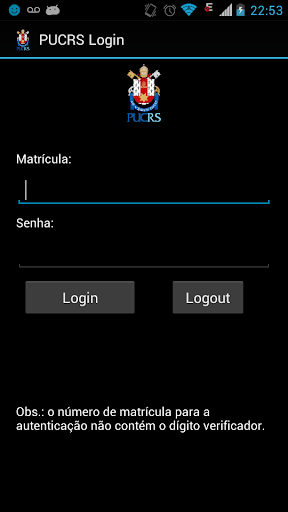 PUCRS Login