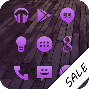 Purple Go Apex Nova Icon Theme.apk 1.9.9