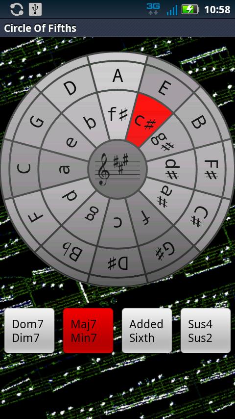 Circle Of Fifths Screen 3