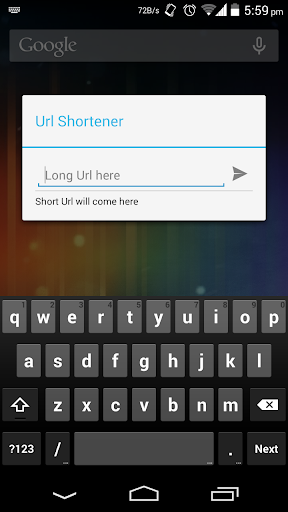 URL Shortener goo.gl-er