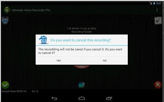 Ultimate Voice Recorder APK צילום מסך #2