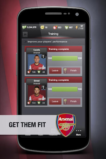 【免費體育競技App】Arsenal Fantasy Manager '14-APP點子