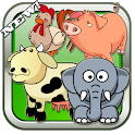 Animal soundboard for children logo