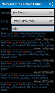 Lastest NutriFact :: Protein APK