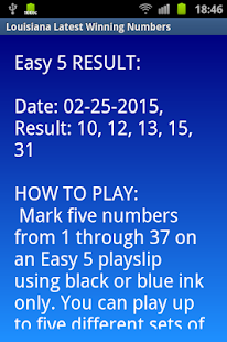 How to get Louisiana winning numbers patch 4.0 apk for pc