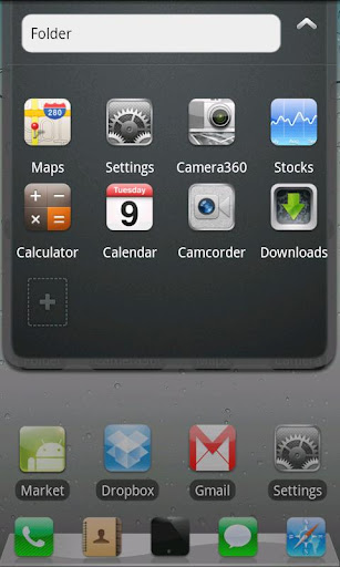 GO Launcher EX iPhone Style v1.0