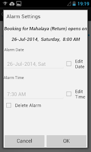 IRCTC Reminder with Holidays Screenshots 6