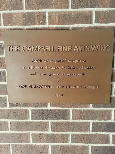 The Campbell Fine Arts Wing