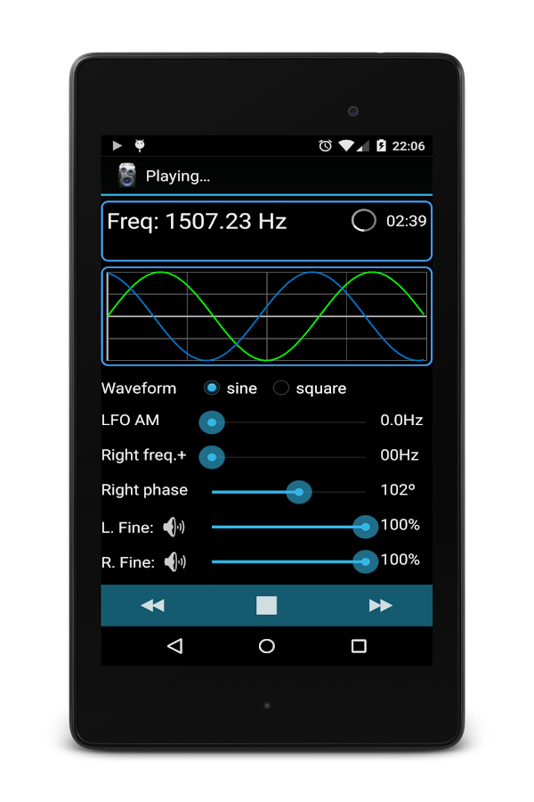 Frequency Sound Generator Android Apps on Google Play