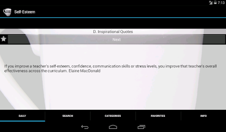 Self-Esteem. Method and Quotes poster 5