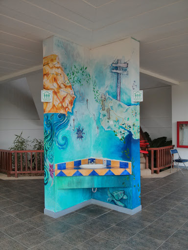 Mural Artístico Universidad Nacional Nicoya 
