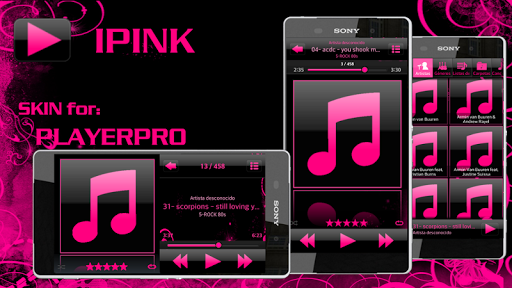 PlayerPro Skin I PINK