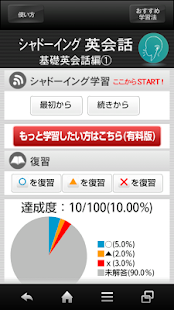 シャドーイング英会話 基礎編１ 体験版