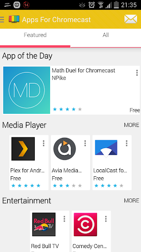 Top Chromecast Apps Games