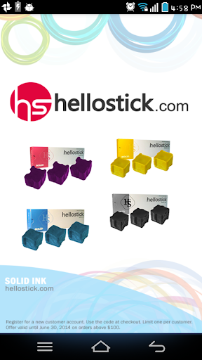 hellostick.com - solid ink