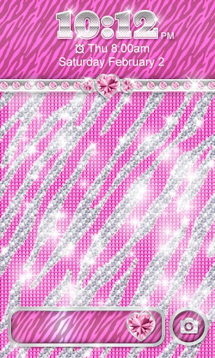 免費下載個人化APP|☀Bling☀Theme Pink Zebra Locker app開箱文|APP開箱王