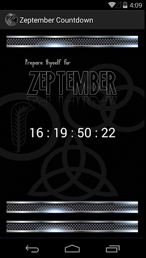 Zeptember Countdown