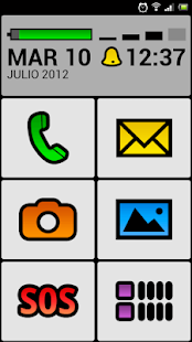 BIG Launcher Senior Phone DEMO - screenshot thumbnail