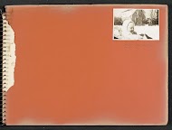 Bart Jan Lavergne als baby in de sneeuw