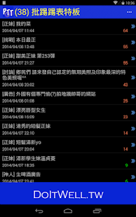 批踢踢快訊 PTT News : 不用登入 可離線閱讀