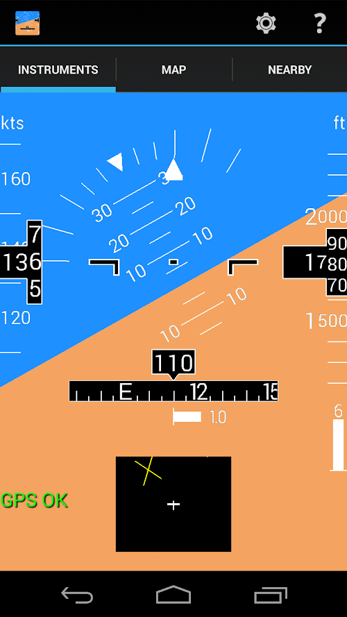 Android application InFlight screenshort
