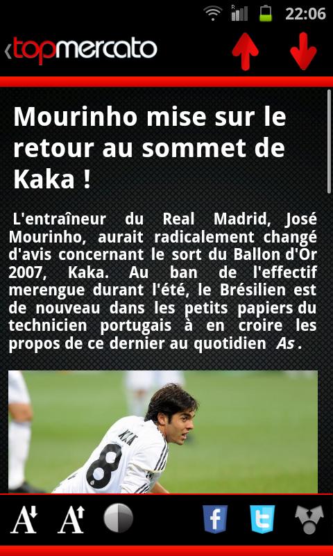 Top Mercato : actu foot Screen 2