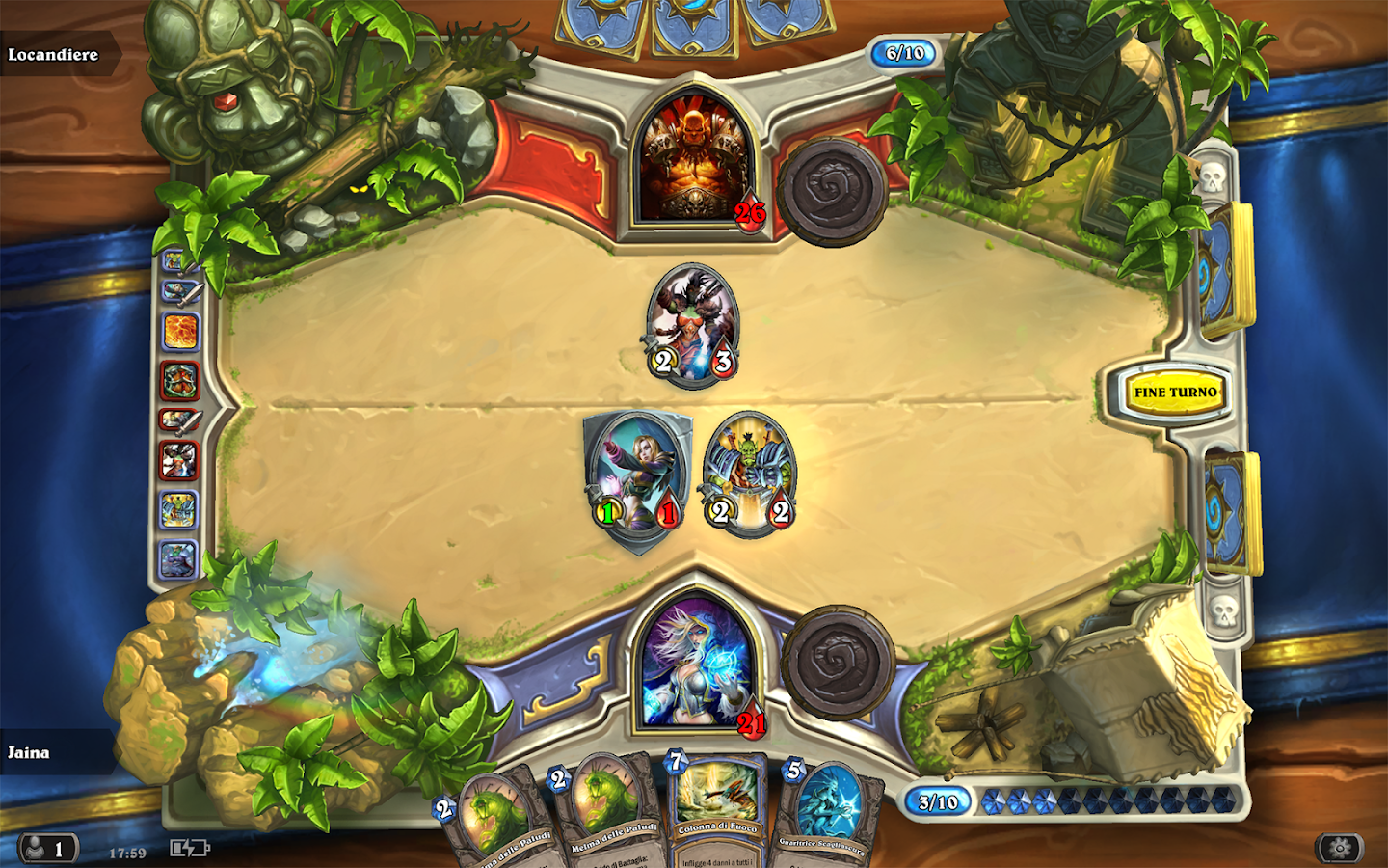  Hearthstone Heroes of Warcraft disponibile per i tablet Android!