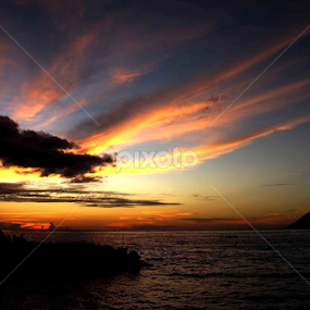 Manado Bay  by Veronica Kumurur - Landscapes Cloud Formations