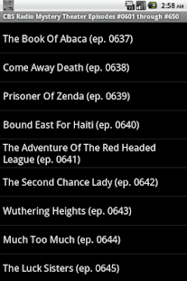 CBS Radio Mystery Theater V.13 Screenshots 5