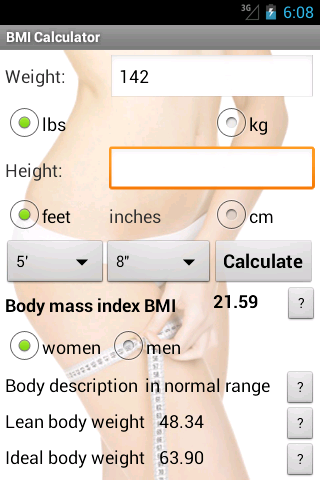 BMI Calculator