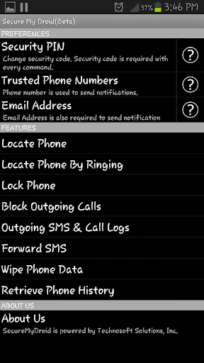 Secure My Droid