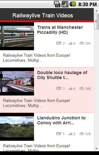 Railwaylive Train Videos