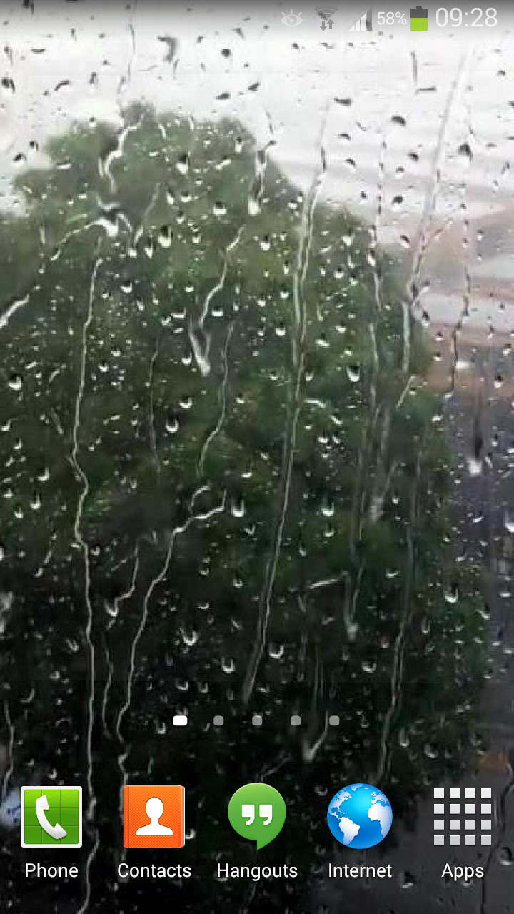 Raindrops Live Wallpaper HD 11 Screen 2