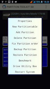 ROEHSOFT PARTITION TOOL SD-USB - screenshot thumbnail