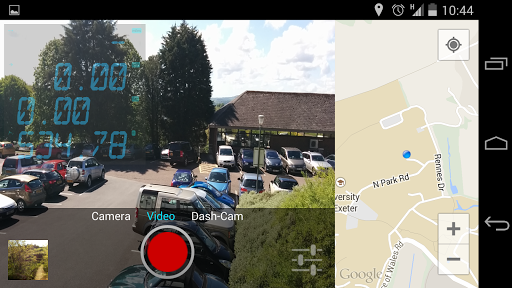 RouteShoot video and GPS app