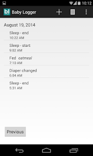 Free Download Baby Logger APK for Android