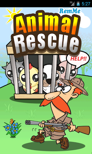 Animal Rescue Memory Puzzle