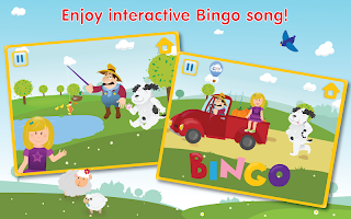 Nursery rhymes: Bingo Song HD APK تصویر نماگرفت #10