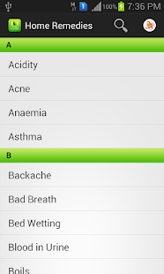 101 Natural Home Remedies Cure screenshot for Android