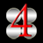 Calculation 4 numbers logo