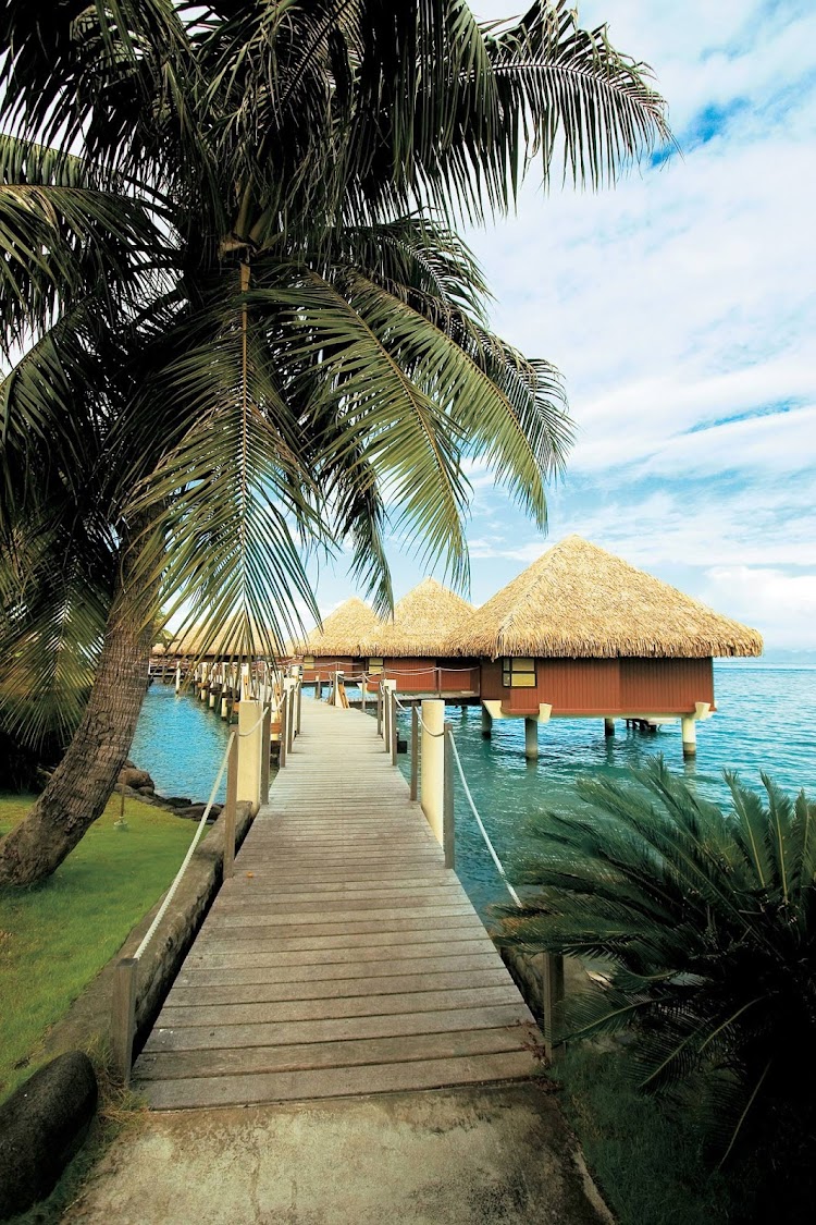 The Paul Gauguin takes you to the InterContinental Resort Tahiti, the perfect place to spend a day in paradise.