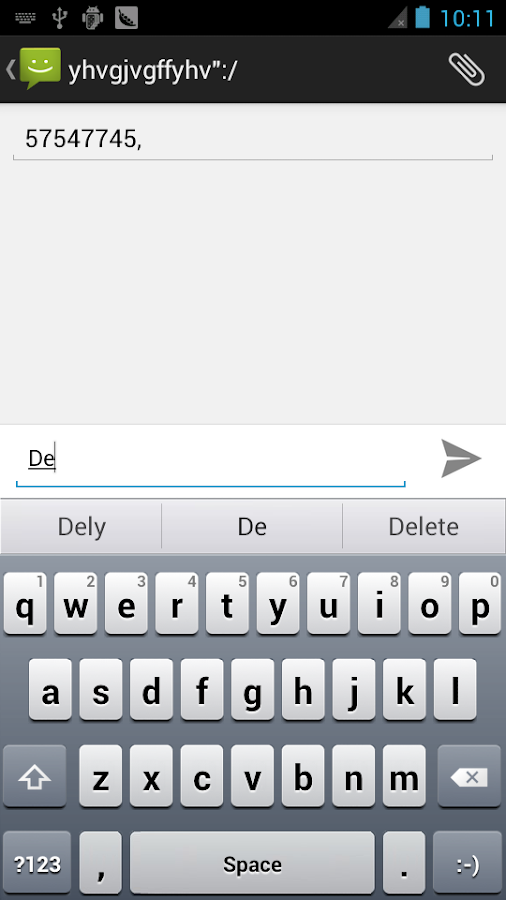 iKeyboard EX（iPhone 4S style） - screenshot