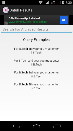 JNTUH Results