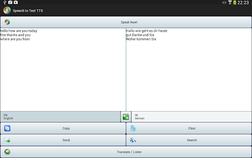 Speech to Text Translator TTS - screenshot thumbnail