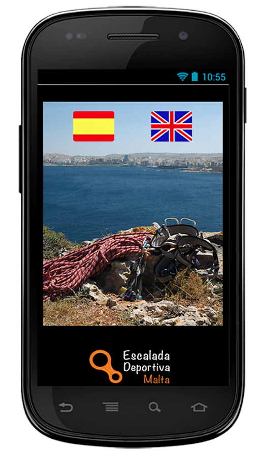 Android application Rock Climbing Malta screenshort