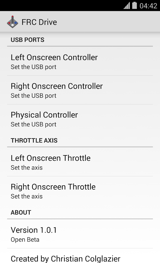    FRC Drive (Beta)- screenshot  