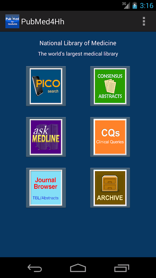   PubMed4Hh – Capture d'écran 