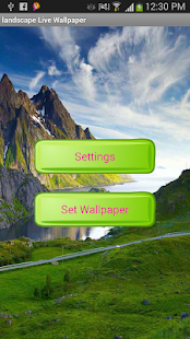 How to install landscape live wallpapers 1.0.2 apk for bluestacks